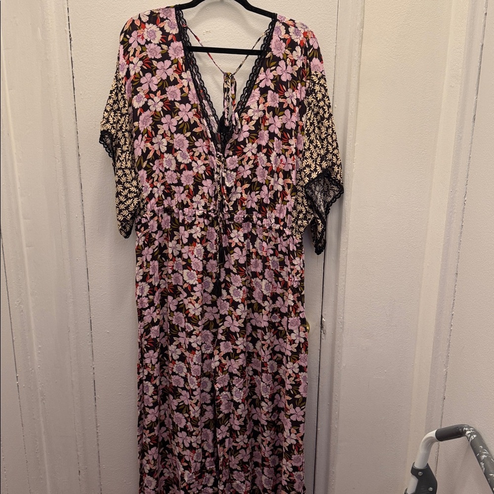 Johnny Was Jade Floral Jumpsuit